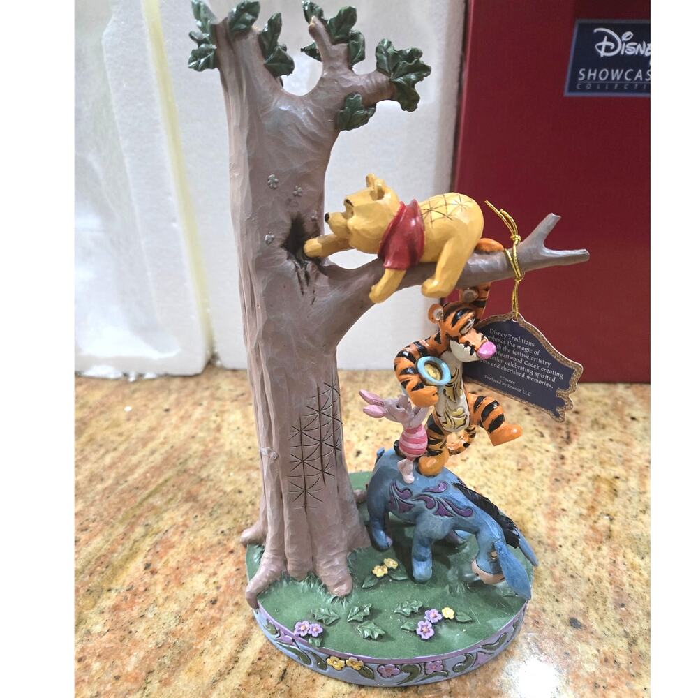 Jim Shore Disney Traditions Winnie the Pooh "Hundred Acre Caper" Figurine
